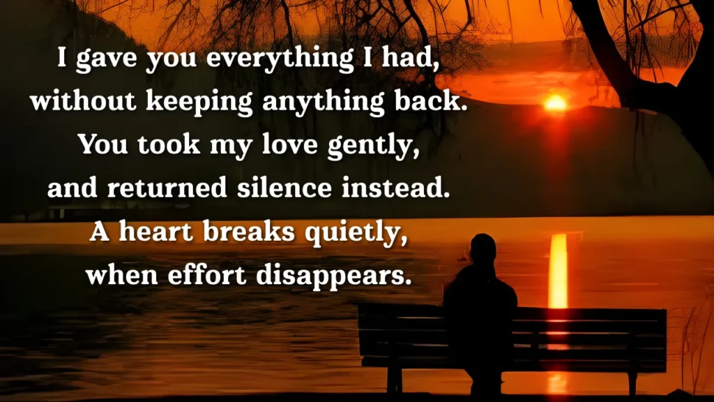 Sad Shayari in English 2 Lines