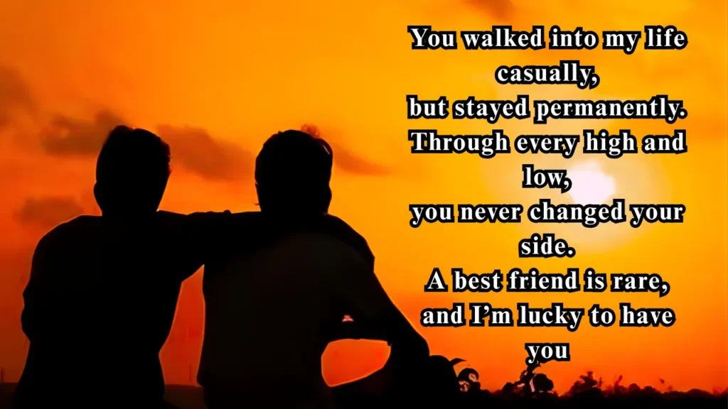 best friend shayari in english 2 line