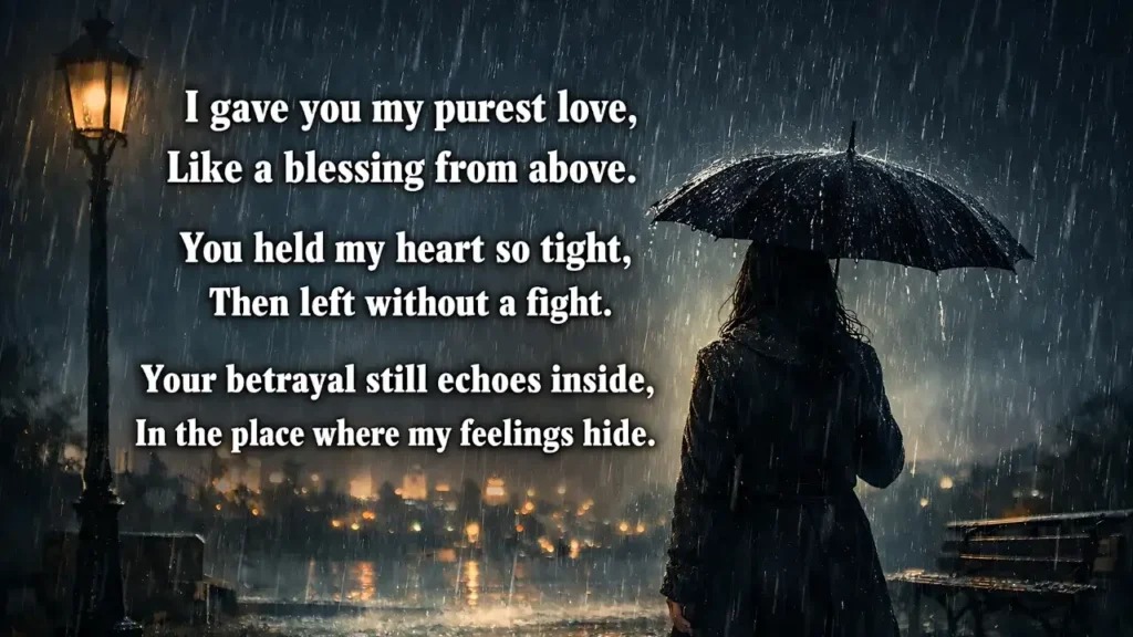 bewafa shayari english