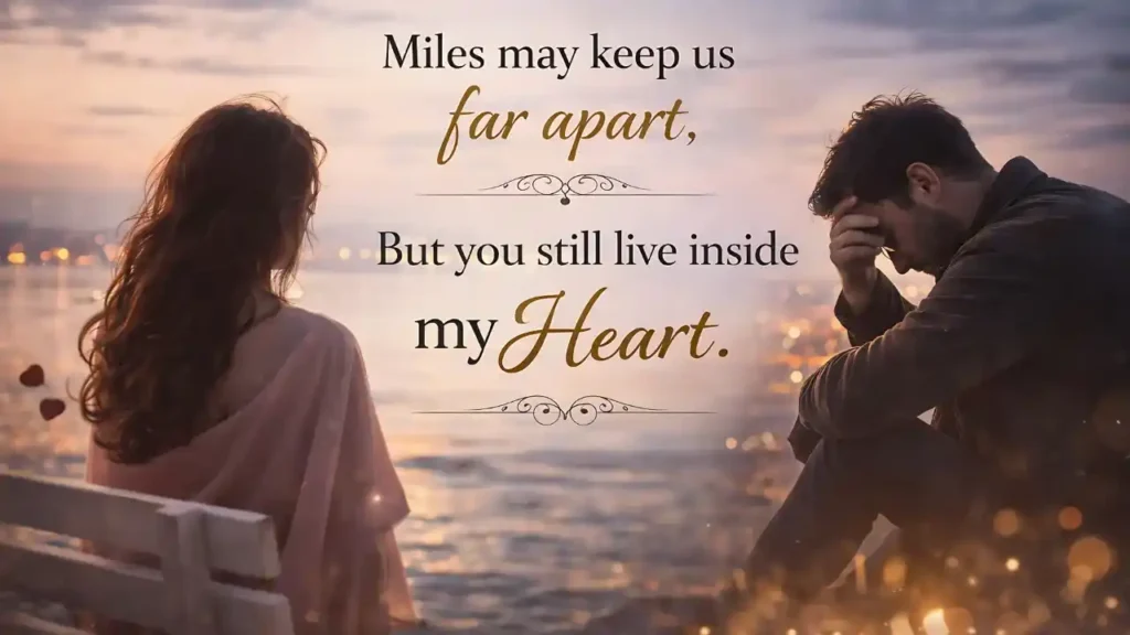 long distance shayari