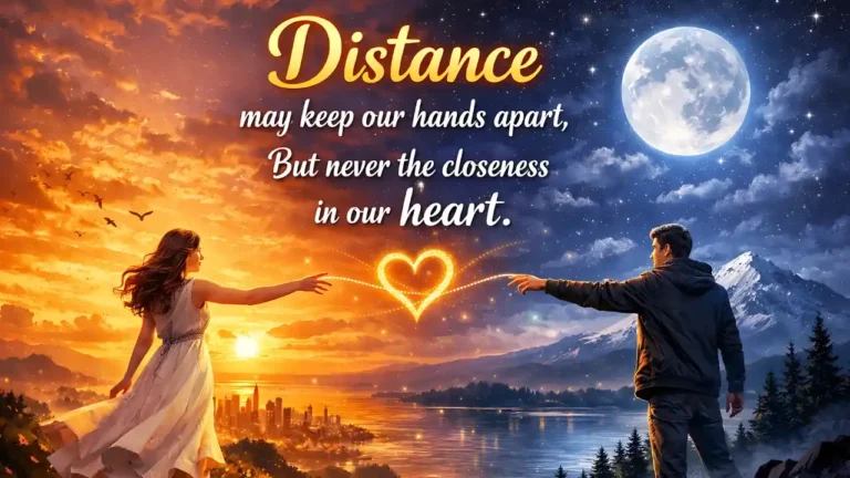 long distance shayari