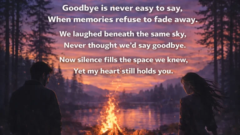 short farewell shayari in english
