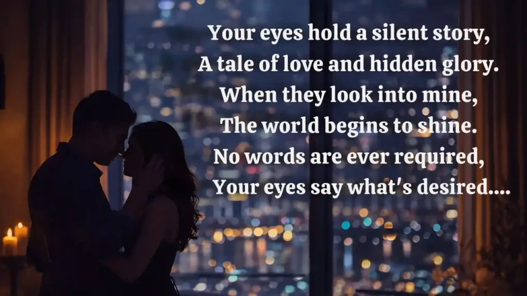 2 line shayari on eyes in hindi