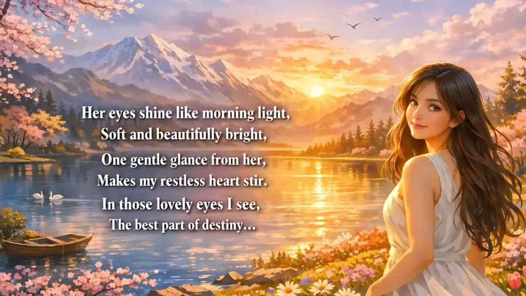 2 line shayari on eyes in hindi