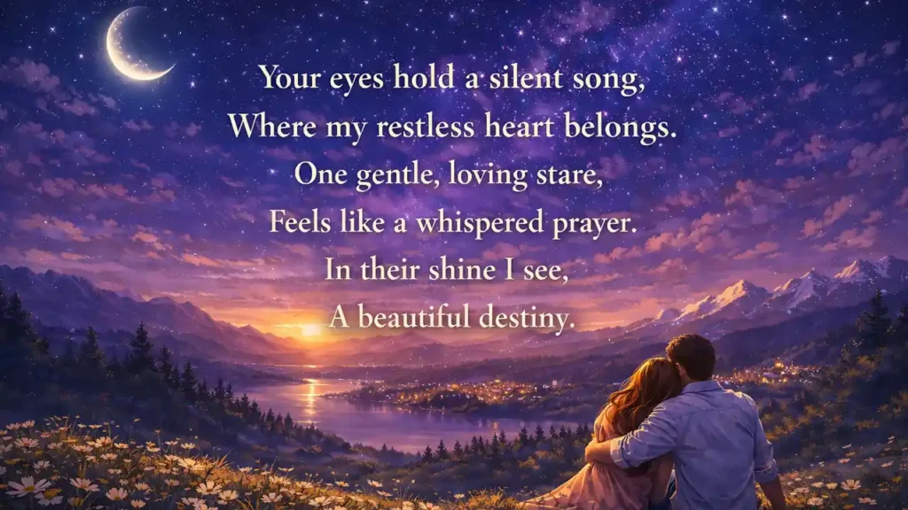 2 line shayari on eyes in hindi