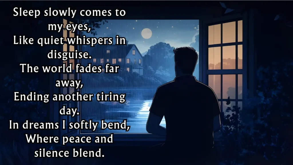 Heart touch good night shayari in english