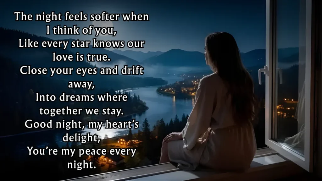 Heart touch good night shayari in english