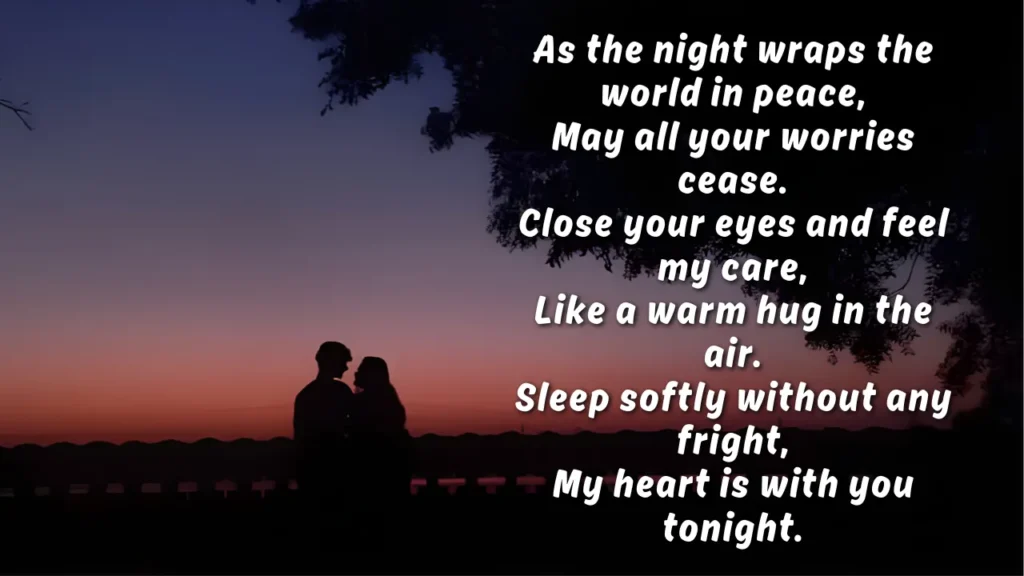 Heart touch good night shayari in english