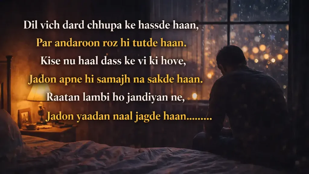 kismat heart touch punjabi shayari
