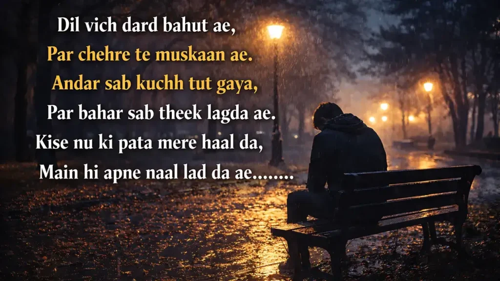 kismat heart touch punjabi shayari