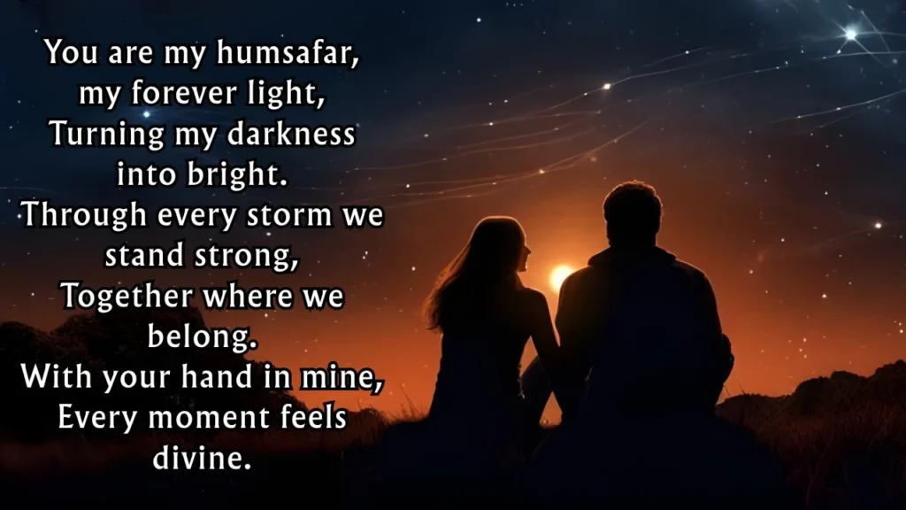 life partner shayari in english