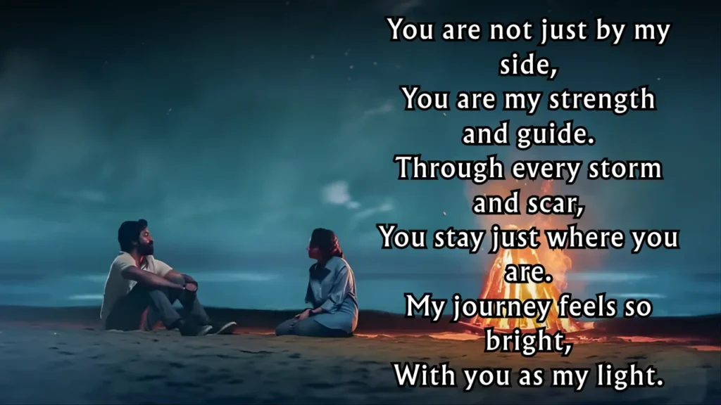 life partner shayari in english