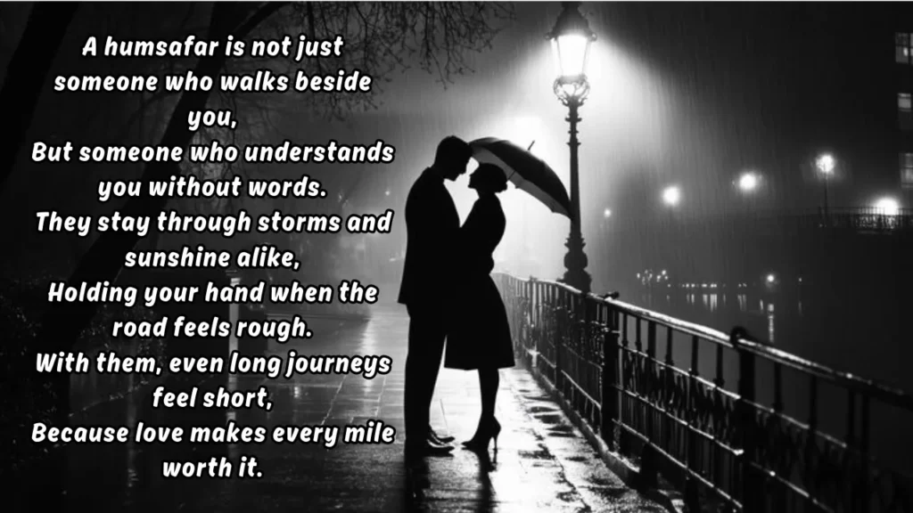 life partner shayari in english