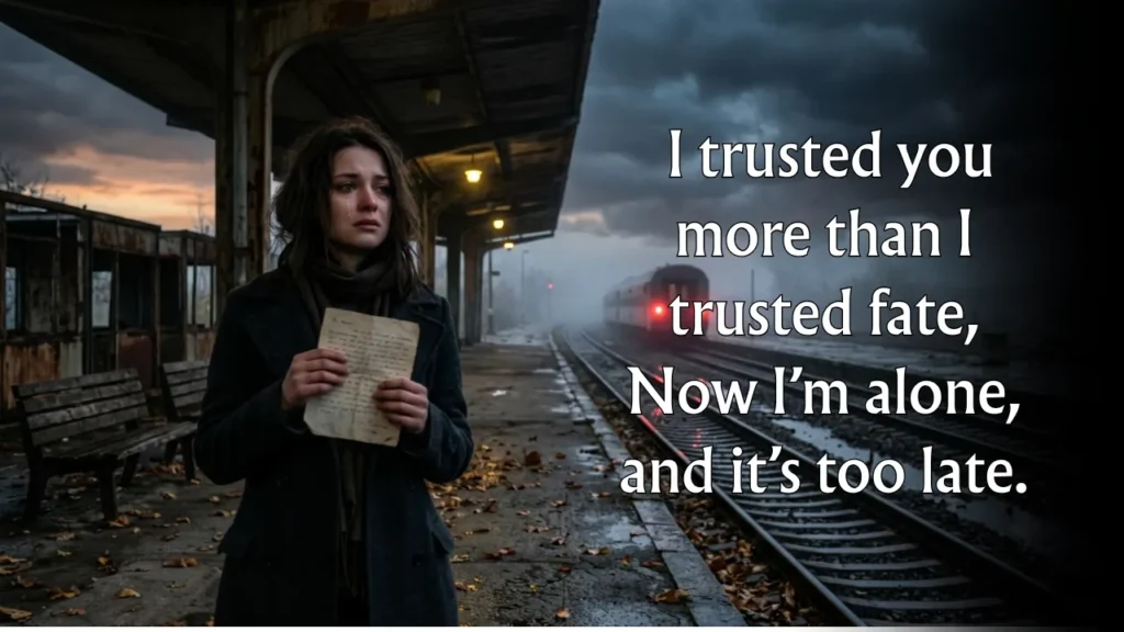 sad shayari in english 2 lines